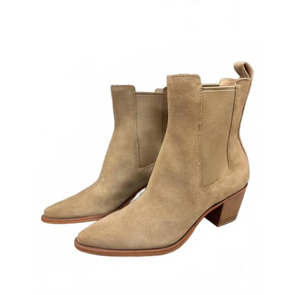 NEW DOLCE VITA women's shadie h2o suede boot in dark brown - Picture 5 of 6